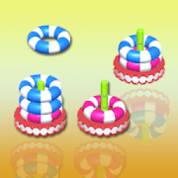 Stack Sort 3D: Hoop Stack आइकन