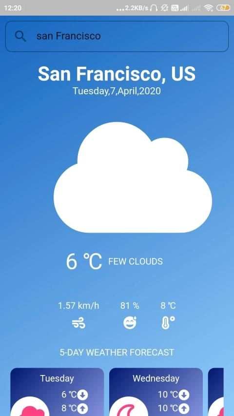 Free Weather Pro screenshot 1