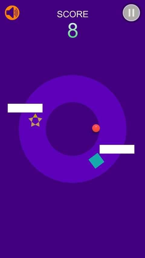 Circle Rush - Casual Game स्क्रीनशॉट 2