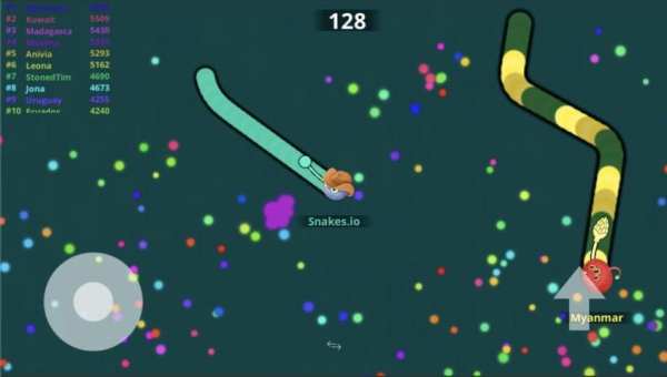 Snake.io - Angry Snake स्क्रीनशॉट 4