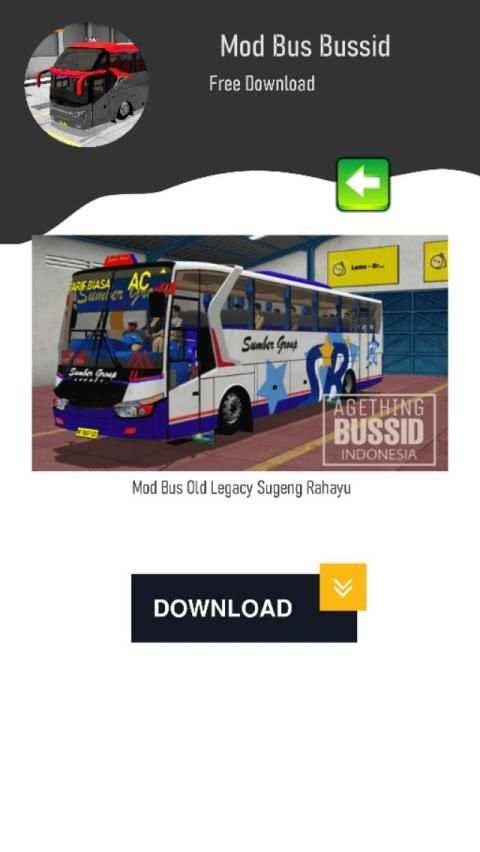 Mod Bus Bussid V3.3 Simulator Indonesia screenshot 2