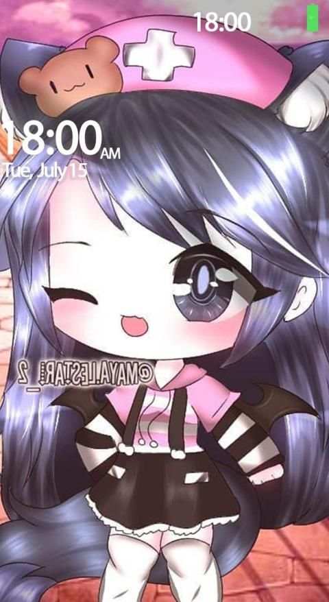 ⭐Cute Gacha wallpaper : HD chibi GL life स्क्रीनशॉट 2