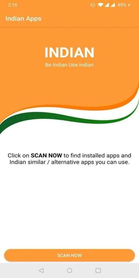 Indian Application - Be Indian Use Indian screenshot 2