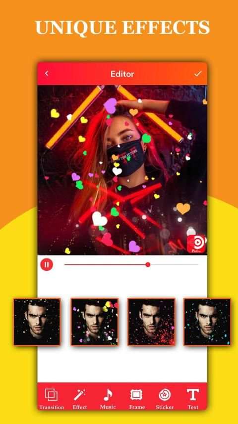 PicVedio Photo Video Maker With Music 2020 स्क्रीनशॉट 11