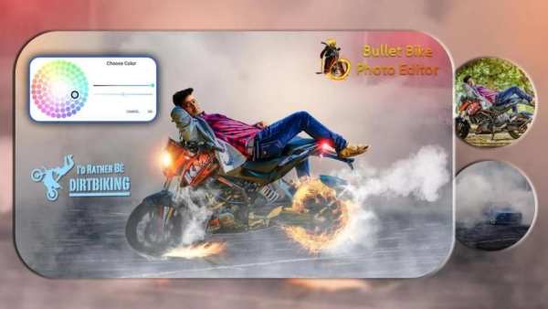 Bullet Bike Photo Editor screenshot 5