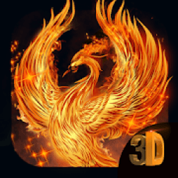 3D Phoenix Live Wallpaper आइकन