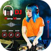 DJ Name Mixer with Song - Mix Name to Music Player