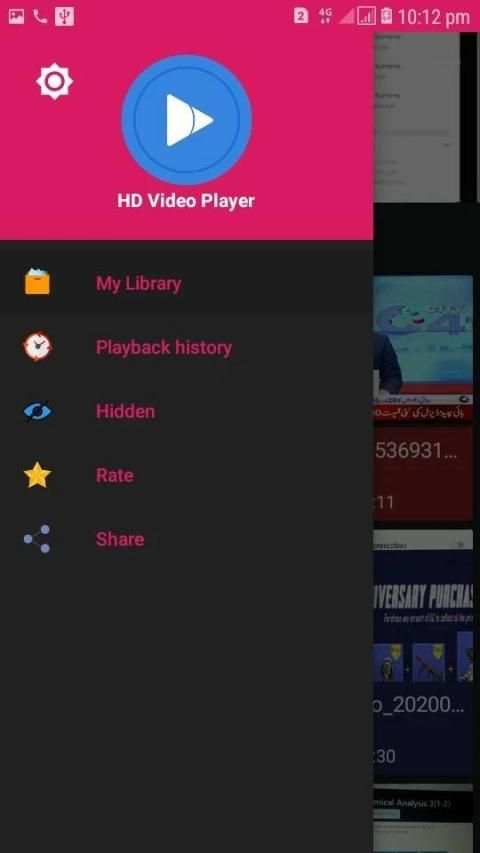 HD Video Player 2020 स्क्रीनशॉट 2