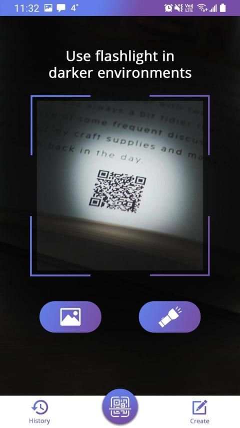 QR Code reader & Barcode scanner स्क्रीनशॉट 3