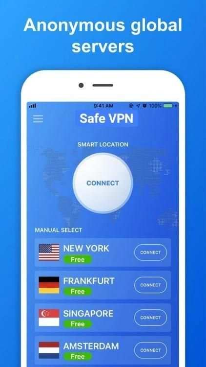 Safe VPN- Free Unlimited Fast Proxy VPN screenshot 3