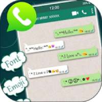 Stylish Chat for Whatsapp: Stylish Font