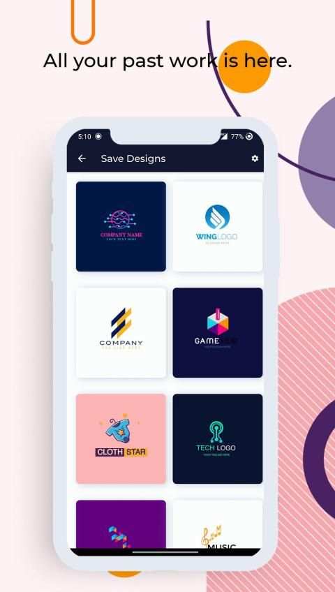 Logo maker 2020 3D logo designer, Logo Creator app स्क्रीनशॉट 6