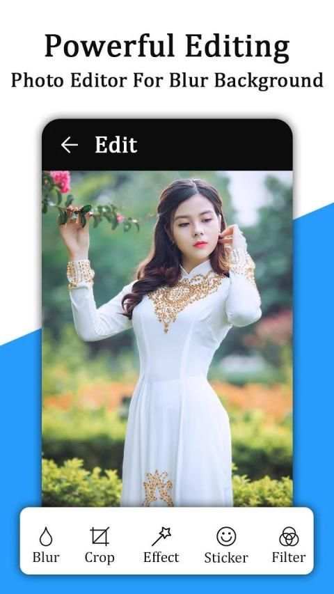 Auto Blur background Camera - DSLR Camera screenshot 7