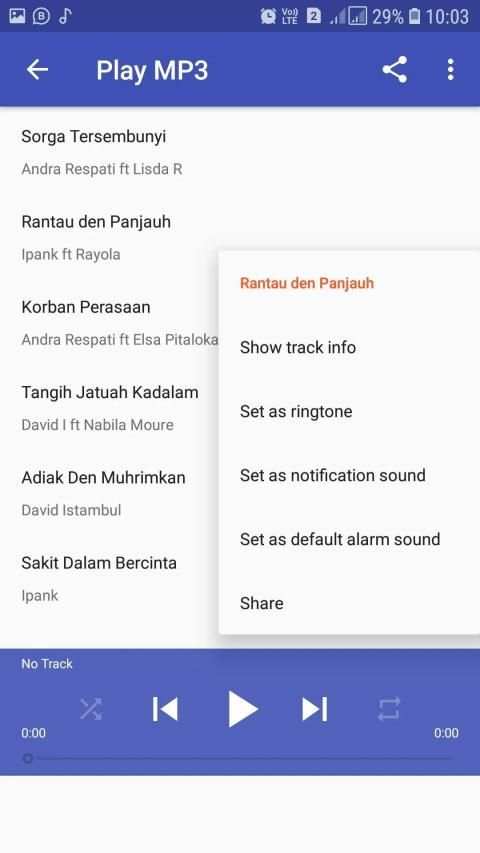 Lagu Minang MP3 Terbaru (2020) screenshot 6