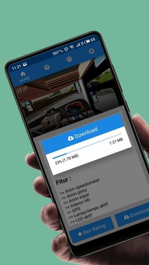 Mod BUSSID Bus Jetbus 3+ UHD Livery Pandawa 87 screenshot 4