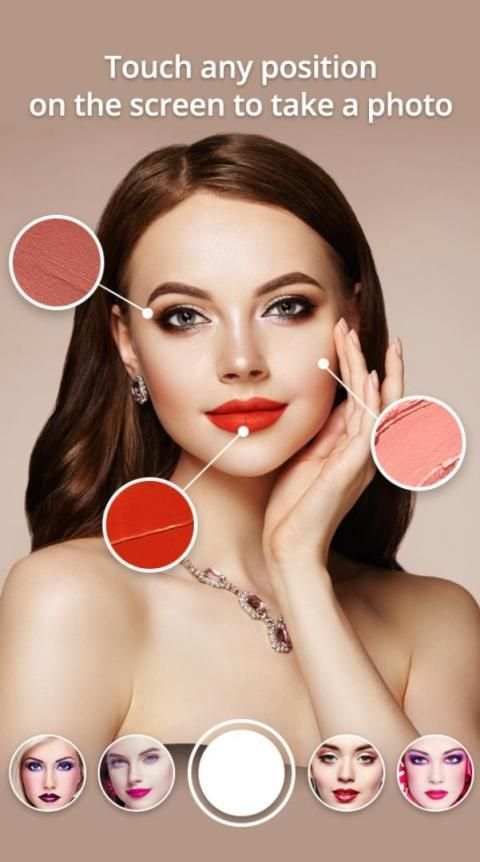 Makeup Plus Camera: Magic Selfie, Virtual Makeover स्क्रीनशॉट 5