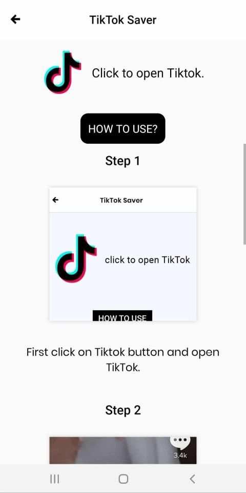 Download Photo-Video Tiktok, Facebook Insta, WA screenshot 3