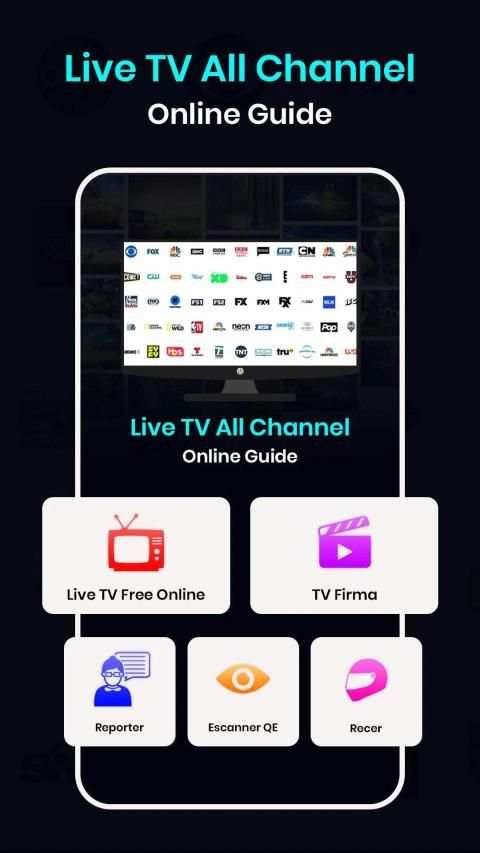 Live TV Channel Free Online Guide स्क्रीनशॉट 1
