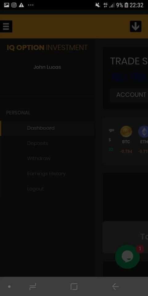 IQ OPTION INVESTMENT स्क्रीनशॉट 2