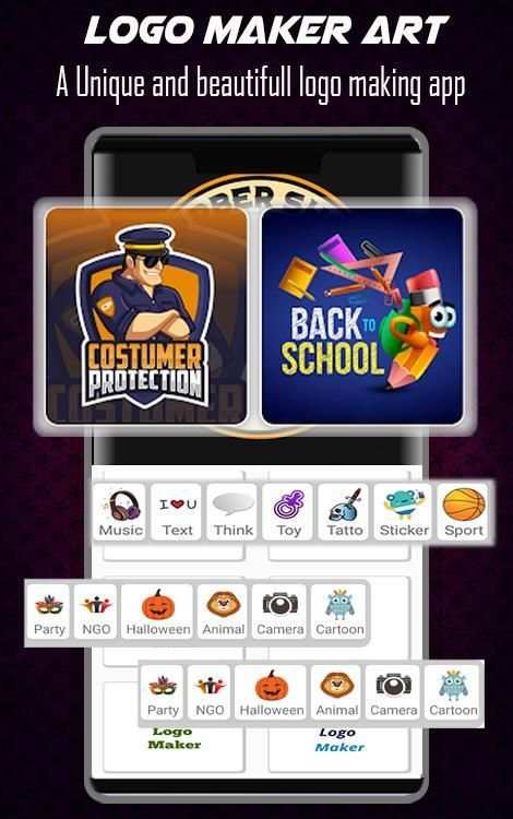 Logo Maker Free - 3D Logo Creator, Logo Design Art screenshot 10