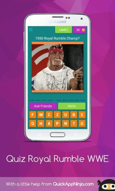 Quiz Royal Rumble WWE स्क्रीनशॉट 6