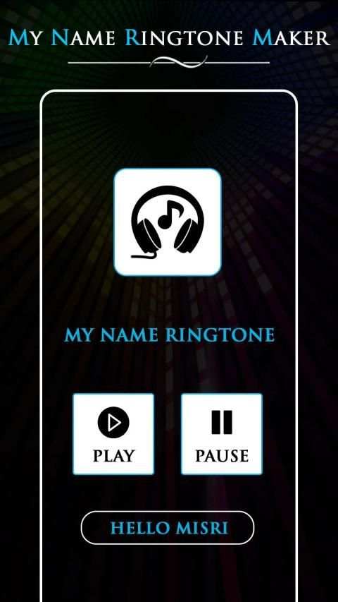 My Name Ringtone - Name Ringtone Maker स्क्रीनशॉट 3