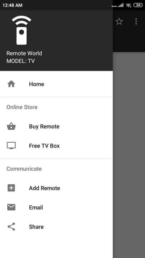 Sony TV Remote Control स्क्रीनशॉट 2