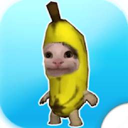 Gato Banana Stickers 1.0