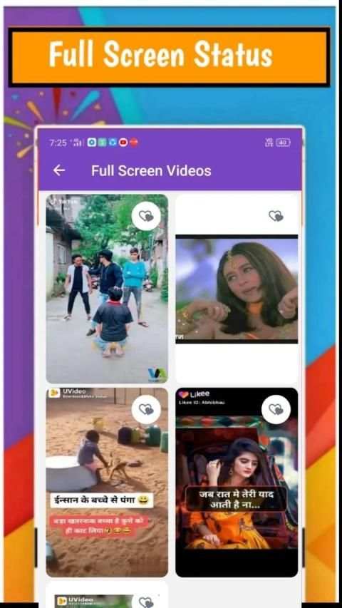 Vilo Video Status - Share video Status & reward स्क्रीनशॉट 7
