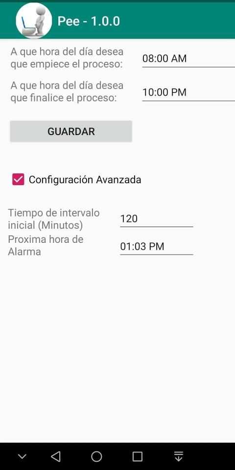 Pee Baby Sphincter - Control Esfínter para Bebes screenshot 5