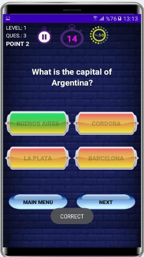 Geography Quiz Game screenshot 3