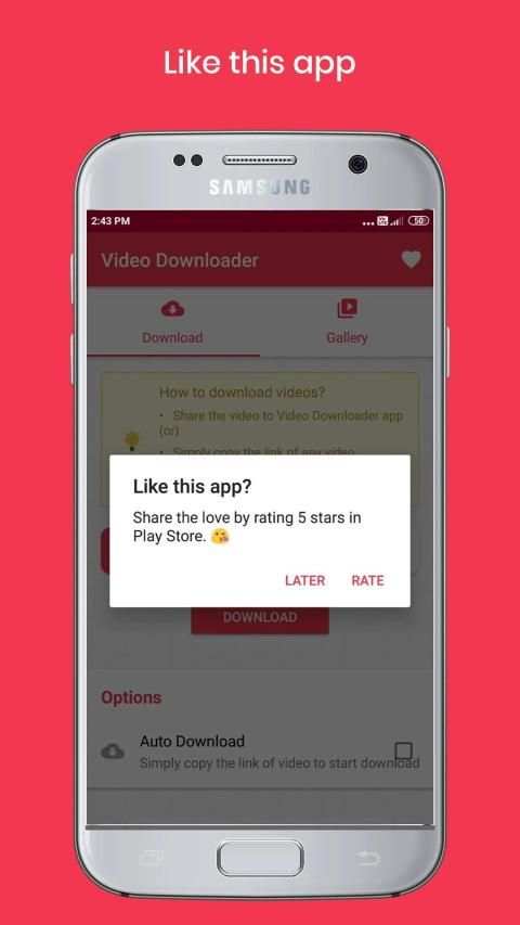 Social Media Videos Downloader स्क्रीनशॉट 1
