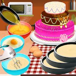 Real Recipe Cake Maker & Decorate - Girls Games 0.2