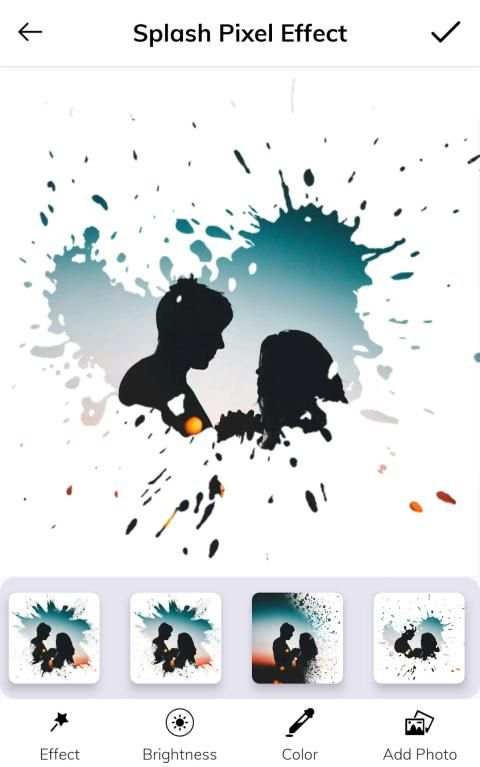 Pixel effect - Shattering photo editor screenshot 5