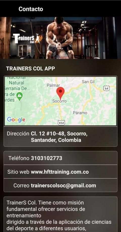 TRAINERS COL APP screenshot 1