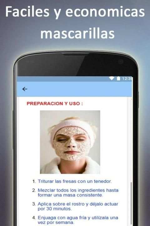Recetas Y Secretos de Belleza Caseros screenshot 1