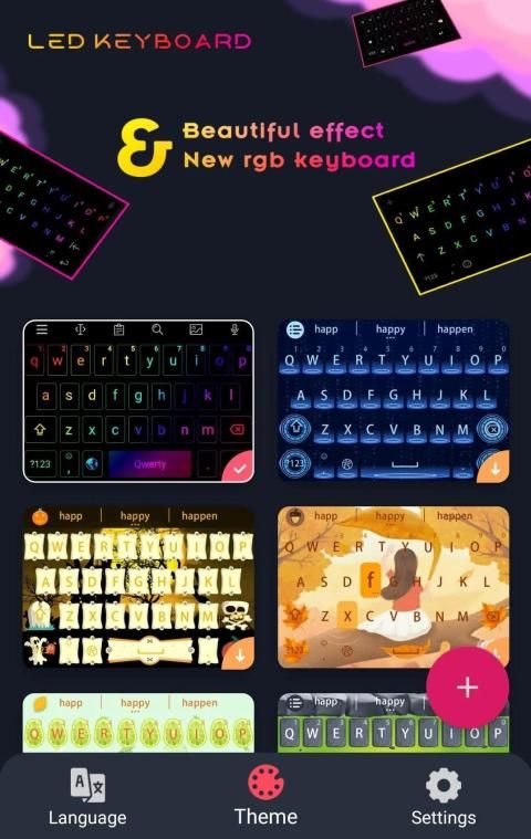 RGB LED Keyboard - Neon Colors Mechanical Keyboard screenshot 5