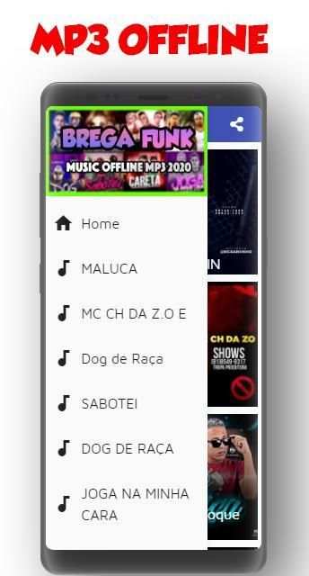 Brega Funk musica sin conexión screenshot 1