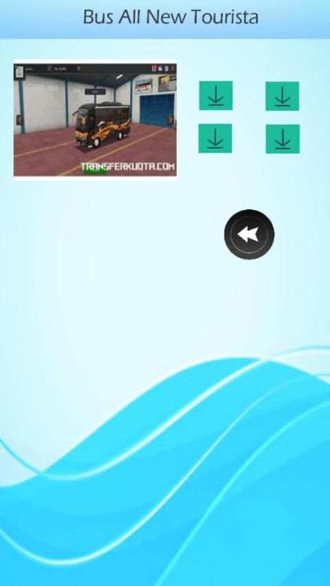 Mod Bussid Minibus Strobo screenshot 4