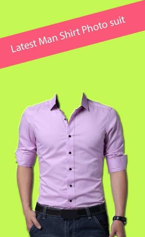 Man Shirt Photo Editor screenshot 1