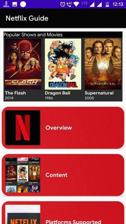Guide For NetFlix स्क्रीनशॉट 1