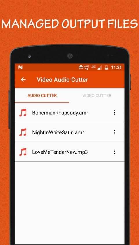 Video Audio Cutter स्क्रीनशॉट 1