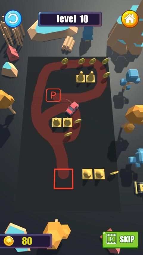 Draw Car : Park Master स्क्रीनशॉट 3