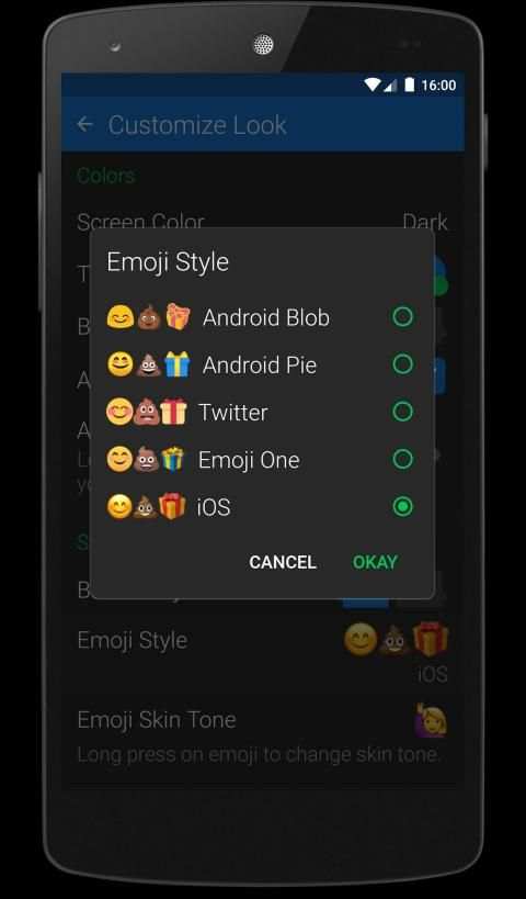 Textra Emoji - iOS Style स्क्रीनशॉट 2