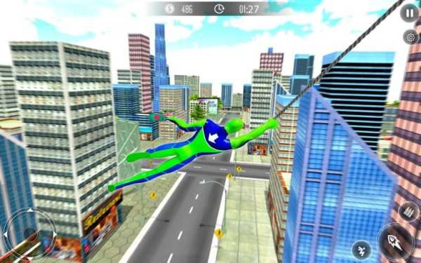 Spider Ropehero Crime City: Spider Crime Simulator स्क्रीनशॉट 7