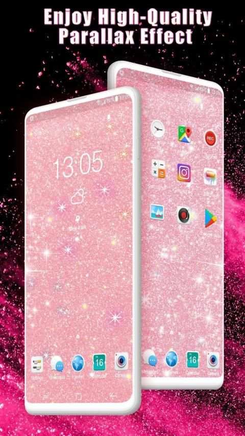 3D Glitter Live Wallpaper स्क्रीनशॉट 5
