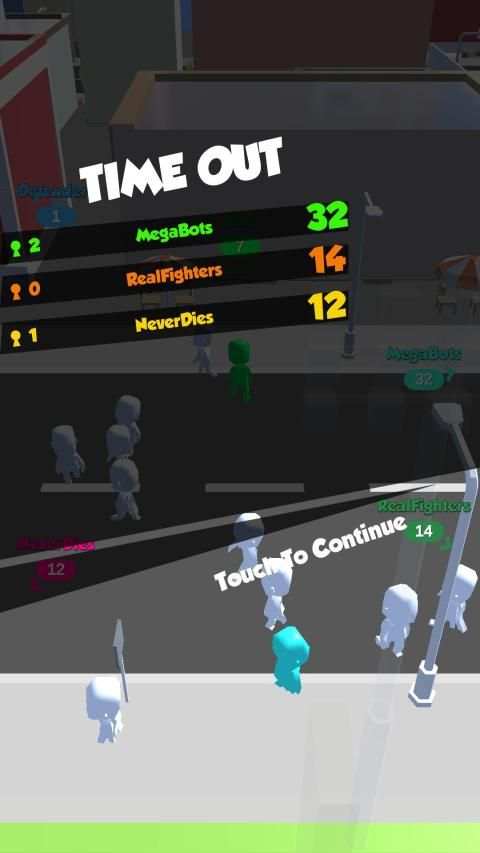 Crowd Run - City Of Wars screenshot 2