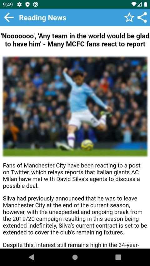 Manchester City Breaking News स्क्रीनशॉट 4