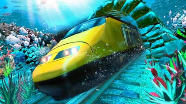 Subway Bullet Train - Train Driving Simulator screenshot 8