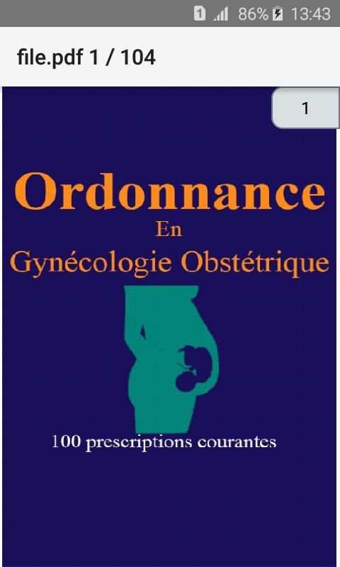 Ordonnances en Gynécologie Obstétrique screenshot 4